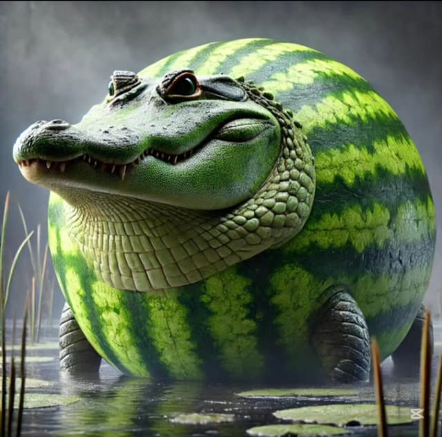 Glorbo Fruttodrillo - Watermelon Crocodile