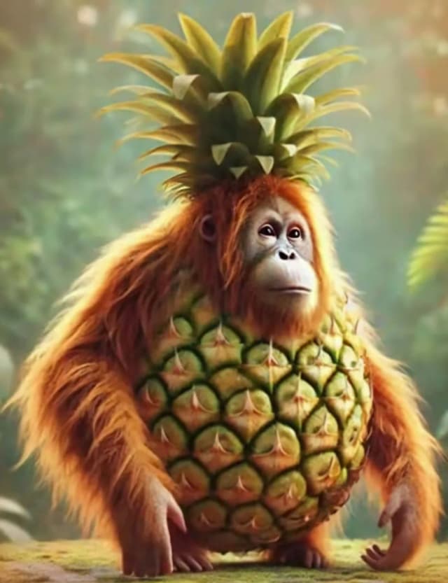 Orangutini Ananasini - Orangutan Martini