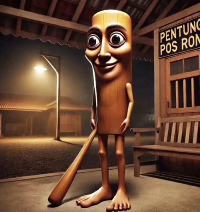 Tung Tung Tung Tung Tung Tung Tung Tung Tung Sahur - Baseball Bat Log